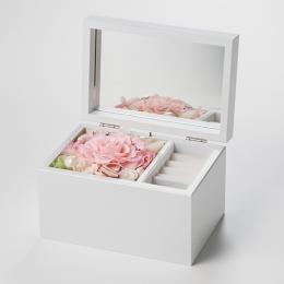 Special高級オルゴール　ジュエリーボックス≪ピンク≫プリザーブドフラワー