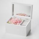 Special高級オルゴール　ジュエリーボックス≪ピンク≫プリザーブドフラワー