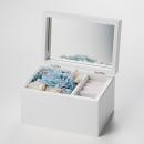 Special高級オルゴール　ジュエリーボックス≪ブルー≫プリザーブドフラワー