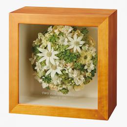 【アフターブーケ】キュービック アプリコット　生花のドライフラワー加工