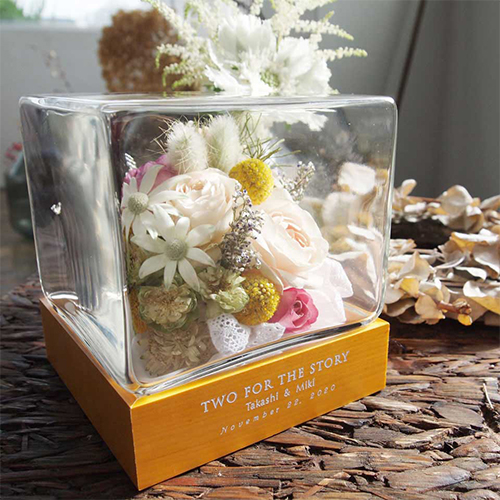 【アフターブーケ】ウルル くるみ　生花のドライフラワー加工