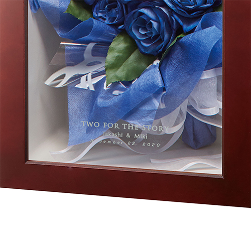 【アフターブーケ】グランデ  ショコラ　生花のドライフラワー加工