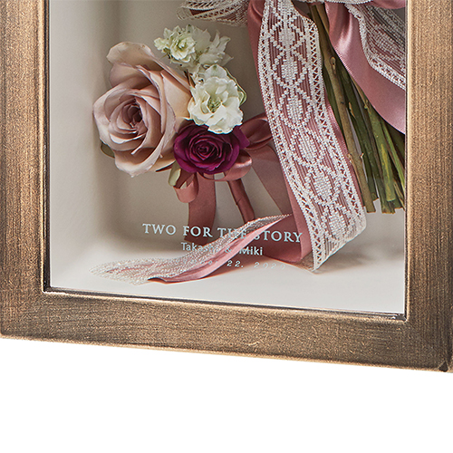 【アフターブーケ】グランデ 　シャビーシック　生花のドライフラワー加工