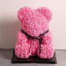 幸せを呼ぶ ローズ テディベア　ピンク