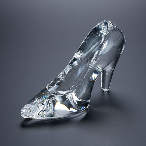 シンデレラの靴 クリスタルガラス
