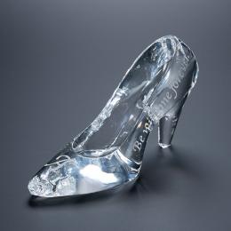 名入れ彫刻 シンデレラの靴 クリスタルガラス