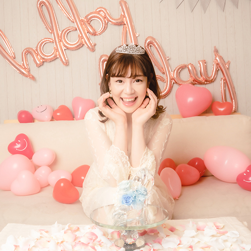 ハートバルーン装飾セット & Happy Birthday (誕生日おめでとう)