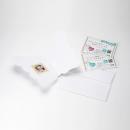 【ストメモ動画編集アプリ付】幸せを運ぶちょうちょ型のメッセージカード