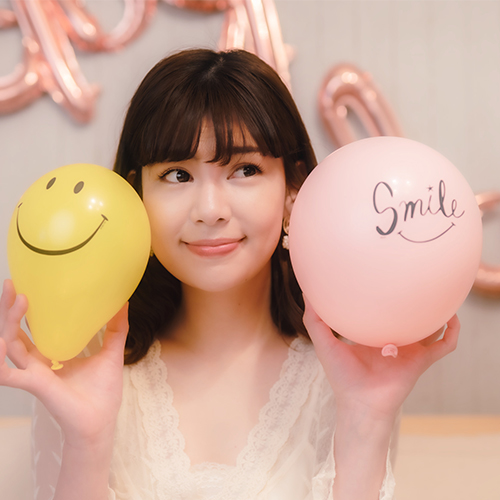 スマイルバルーン装飾セット & Happy Birthday (誕生日おめでとう)