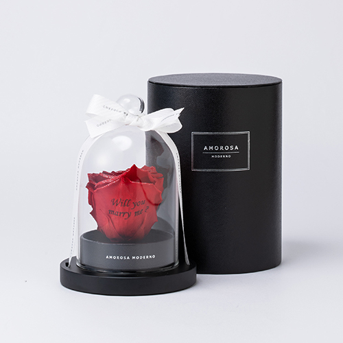 【ホテルでプロポーズ】リトルベル Specialダイヤモンドローズ+フラッグ装飾セット