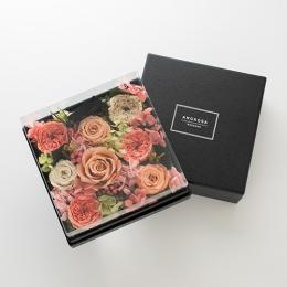 ボックスフラワーアレンジメント　フローリッシュピンク