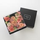 ボックスフラワーアレンジメント　フローリッシュピンク