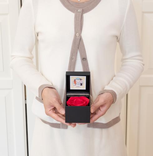 プロポーズボックス フラワー Specialダイヤモンドローズ ピンク