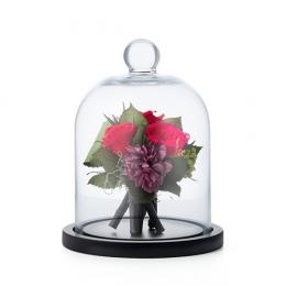 フラワーブーケ ドームS レッド