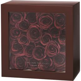 【アフターブーケ】キュービック ショコラ　生花のドライフラワー加工