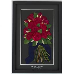 【アフターブーケ】アーバンノワール　生花の押し花加工