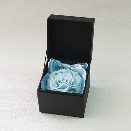 プロポーズボックス ROSE BOUTE ブラックBOX ≪ソーダブルー≫