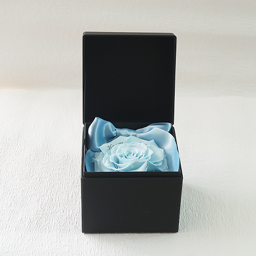 プロポーズボックス ROSE BOUTE ブラックBOX ≪ソーダブルー≫