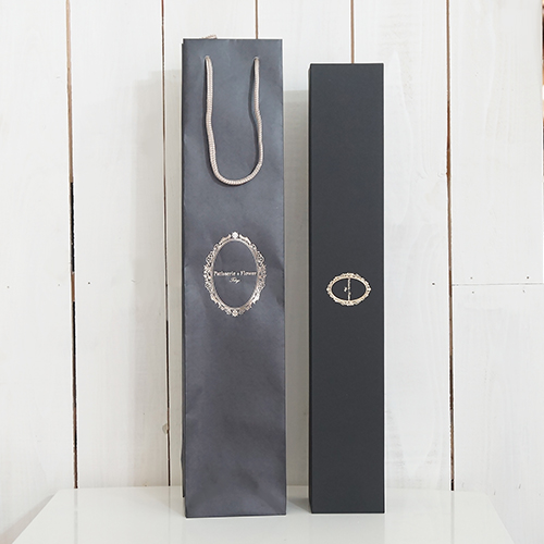 【バラ二輪ペア】プリザーブドフラワーLOVEローズ(専用バッグ付き) ≪ピンク≫