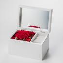 Special高級オルゴール　ジュエリーボックス ≪ドラマティックレッド≫プリザーブド